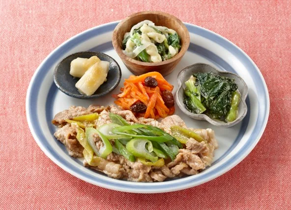 JAやさと野菜と美明豚のスタミナ焼き（ワタミの宅食ダイレクト）